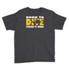 born to dive forced to work Youth Tee