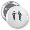 fist bump for liberty Pin-back button