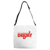 resident dj Adjustable Strap Totes