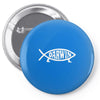 darwin'   fish Pin-back button