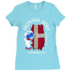 denmark national team youth 2018 fifa world cup Ladies Fitted T-Shirt