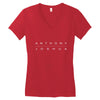 anthony joshua men's boxing Women's V-Neck T-Shirt