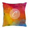 initials c Throw Pillow