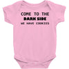 come to the dark side we have cookies t shirt x large funny awesome st Baby Onesie