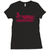reno air racer decal air racing unlimited Ladies Fitted T-Shirt