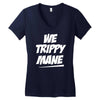 we trippy mane Women's V-Neck T-Shirt
