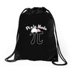 pi a la mode Drawstring Bags