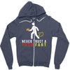 i never trust taco fart Zipper Hoodie