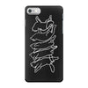 falling cat iPhone 7 Case