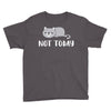 Cat Says Not Today Youth Tee