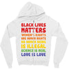 black lives matters, women's rights are human rights Zipper Hoodie