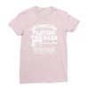 not always playing the bass Ladies Fitted T-Shirt
