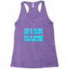 many lives Racerback Tank