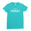 it's friday Ladies Fitted T-Shirt