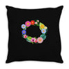 personalize baby name bodysuit Throw Pillow