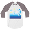 beach 3/4 Sleeve Shirt