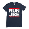 joe rogan run jre Ladies Fitted T-Shirt