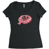 wookie cushion Women's Triblend Scoop T-shirt