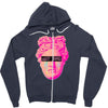 not sad Zipper Hoodie