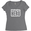 working class hero Women's Triblend Scoop T-shirt