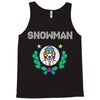 snowman christmas Tank Top