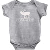 christmas gift elkaholic Baby Bodysuit
