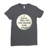 I Love You To The Moon And Back Ladies Fitted T-Shirt