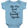 Women, love, Rights, Feminism, Feminist, Female, Funny, Woman, Girl Po Baby Bodysuit