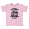 Super Cool Stepdad Of A Freaking Awesome Grandson Toddler T-shirt