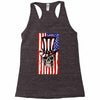 july 4th skull Racerback Tank