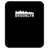 brooklyn city skyline silhouette Mousepad