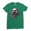 deep fear sea Ladies Fitted T-Shirt