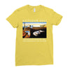 Salvador Dali The Persistence Of Memory Ladies Fitted T-Shirt