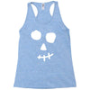 face skull Racerback Tank