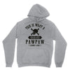 This Is What A Bad Ass Pawpaw Looks Like Unisex Hoodie
