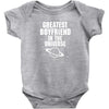 Greatest Boyfriend In The Universe Baby Onesie