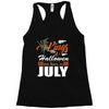 Halloween Kings Are Born In July Racerback Tank
