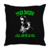 tyler durden will save us all fight club anarchist Throw Pillow