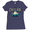 chillax like a Ladies Fitted T-Shirt