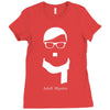 adolf hipster hitler geek Ladies Fitted T-Shirt