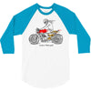 custom motorcycle 3/4 Sleeve Shirt
