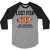 lost fish 3/4 Sleeve Shirt