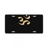 om zeichen indien buddhisten meditation religion yoga License Plate