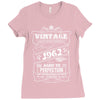 Vintage Aged To Perfection 1962 Ladies Fitted T-Shirt
