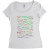 software artist Women's Triblend Scoop T-shirt