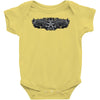pinstripe 2 skull humor funny Baby Onesie