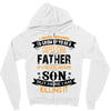 Super Cool Father Of A Freaking Awesome Son Zipper Hoodie