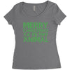 merry christmas ya filthy animal Women's Triblend Scoop T-shirt