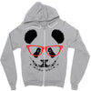 cool panda Zipper Hoodie