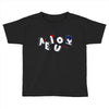vowel party time Toddler T-shirt